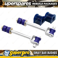 Rear SuperPro Sway Bar Rebuild Kit for Toyota Landcruiser 105 Series 98-07