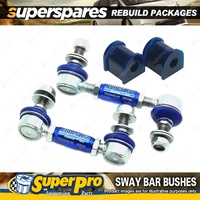 Rear SuperPro Sway Bar Rebuild Kit for Toyota Corolla E90 E92 E93 E94 87-95