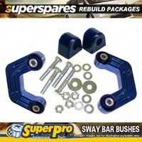 Rear SuperPro Sway Bar Rebuild Kit for Subaru Forester SF 97-02 Premium Quality