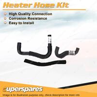 Superspares Heater Hose Kit for Holden Rodeo R9 V6 24V DOHC MPFI 3.2L 6VD1 98-03
