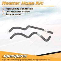 Superspares Heater Hose Kit for Subaru Brumby 1.8L 4cyl 8V OHV Carb EA81 80-94