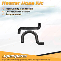 Heater Hose Set for Ford Fairlane NC II Falcon EB XH XR6 LTD DA 3.9 4.0L