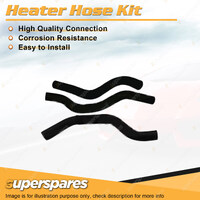 Heater Hose Set for Toyota Landcruiser Prado KZJ95R 3.0L 1KZ-TE 2000-2003