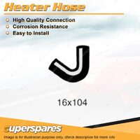 1 x Heater Hose 16mm x 104mm for Holden Commodore VB VC VH 2.8L 3.3L 1978-1981