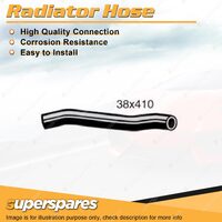 1 x Lower Radiator Hose 38 x 410mm for Holden WB Series WB 3.3L 6 cyl OHV 12V
