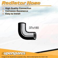 Lower Radiator Hose 37 x 190mm for Toyota Landcruiser HJ45R 3.6L 6 cyl 77-80