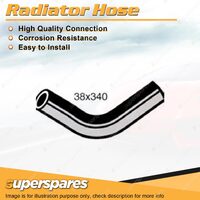 Upper Radiator Hose 38 x 340mm for Toyota Landcruiser FJ60R 4.2L 6 cyl OHV 12V
