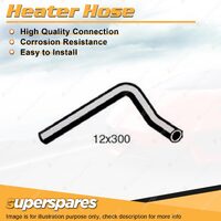 1 x Heater Hose 12mm x 300mm for Datsun 120Y 1.2L 4 cyl OHV 03/74-06/79 Inlet