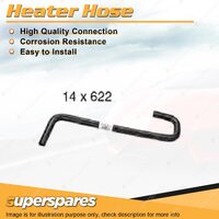 1 x Heater Hose 14mm x 622mm for Holden Commodore VP VR Statesman VQ VR 3.8L