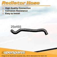 1 x Lower Radiator Hose 25mm x 455mm for Nissan Pulsar N14 Sunny B14 AD Expert