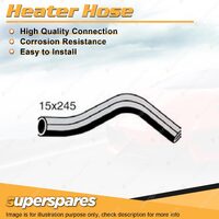 1 x Heater Hose 15mm x 245mm for Mazda 323 BD BD105 1.1L 1.3L 1.5L 1980-1990
