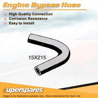 Engine Bypass Hose 15mm x 215mm for Toyota Landcruiser FJ62R 4.0L 06/85-04/90