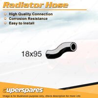 1 x Lower Radiator Hose 18 x 95mm for Toyota Landcruiser HJ45R 3.6L 1980-1980