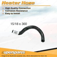 Heater Hose 15/18 x 360mm for Holden Commodore VL Berlina Calais VL 2.0 3.0L