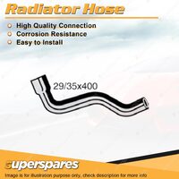 Upper Radiator Hose 29/35 x 400mm for Holden Jackaroo L2 3.1L 4 cyl OHV Diesel