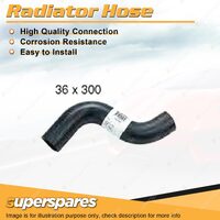 Upper Radiator Hose 36 x 300mm for Toyota Landcruiser FZJ80R 4.5L 6cyl DOHC 24V
