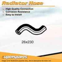Upper Radiator Hose 26 x 230mm for Nissan Micra K11 1.0L 1.3L 05/1995-12/1997