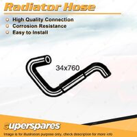 1 x Lower Radiator Hose 34mm x 760mm for Nissan Navara D21 2.0L 2.4L 1986-1995