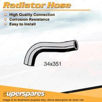 1 x Upper Radiator Hose 34mm x 351mm for Nissan Patrol GQ 2.8L 6 cyl 1995-1997