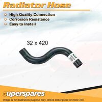 Superspares Upper Radiator Hose 32mm x 420mm for Hyundai Accent Excel X3 1.5L