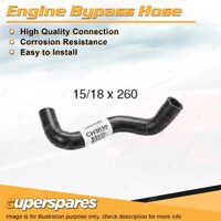 1 x Engine Bypass Hose 15/18mm x 260mm for Ford Fairmont Falcon ED EF EL 5.0L