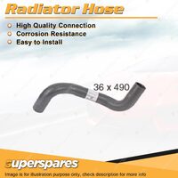1 x Lower Radiator Hose 36mm x 490mm for Ford Escape BA ZA ZB 3.0L V6 DOHC 24V