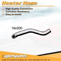 1 x Heater Hose 16mm x 300mm for Toyota Landcruiser FZJ105R 4.5L 6 cyl 1 of 3