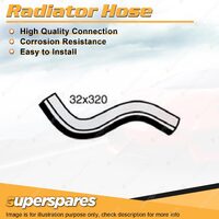 Upper Radiator Hose 32 x 320mm for Mitsubishi Triton K65 MK 2.4L 4 cyl SOHC 16V
