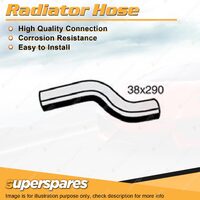 Upper Radiator Hose 38 x 290mm for Toyota Landcruiser HDJ100R 4.2L 10/00-10/07