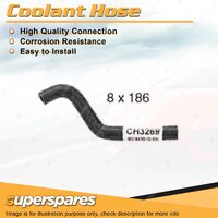 Throttle Body Coolant Hose 186mm for Holden Commodore VS VX VY Statesman WH WK