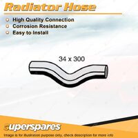 Upper Radiator Hose 34 x 300mm for Nissan 180SX S13 Silvia S13 2.0L 1991-1998