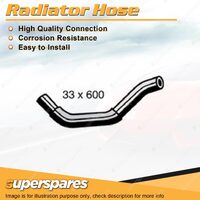 1 x Lower Radiator Hose 33mm x 600mm for Nissan 180SX S13 Silvia S13 200SX S14