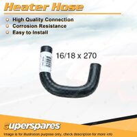 Upper Heater Hose 16/18 x 270mm for Toyota Hilux LN100R LN105R LN106R LN107R