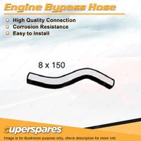 Bypass Hose 8mm x 150mm for Ford Courier PE Raider 2.6L 4 cyl SOHC 1991-2002