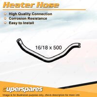 1 x Heater Hose 16/18 x 500mm for Toyota Landcruiser HDJ78R HDJ79R 4.2L 01-07