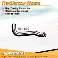1 x Lower Radiator Hose 38mm x 530mm for Ford Territory SX SY 4.0L 2004-2011