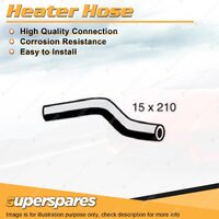 1 x Lower Heater Outlet Hose 15 x 210mm for Holden Adventra Berlina Calais VZ