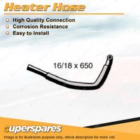 Heater Hose 16/18 x 650mm for Toyota RAV 4 SXA10 SXA11 2.0L 4 cyl 97-00 Inlet