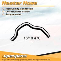 1 x Heater Outlet Hose 16/18 x 470mm for Toyota Hilux KZN165R 3.0L 4 cyl SOHC
