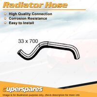 1 x Lower Radiator Hose 33mm x 700mm for Toyota Aurion GSV40R 3.5L V6 DOHC 24V