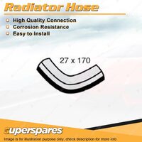 Lower Radiator Hose 27 x 170mm for Daihatsu Terios 1.3L 4 cyl Pipe to Engine