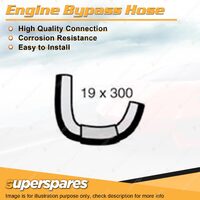 ByPass Hose 19 x 300mm for Mazda BT50 2.5 3.0L Thermostat to 3 way Head Fiting