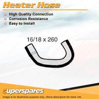 Heater Inlet Hose 16/18 x 260mm for Toyota Hilux LN147R LN152R Pipe to Engine