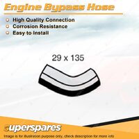 Engine Bypass Hose 29mm x 135mm for Opel Astra 1.8L 4 cyl DOHC 16V 2005-2007