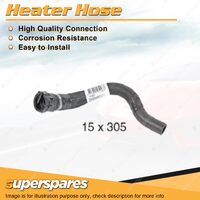 Heater Outlet Hose 15 x 305mm for Holden Commodore VE Caprice WM Statesman WM