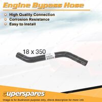 1 x Engine Bypass Hose 18mm x 350mm for Ford Falcon BA Fairmont BF 4.0L 02-08