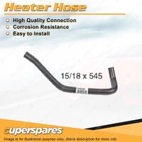Heater Hose 15/18 x 545mm for Toyota Landcruiser HZJ80R 4.2L 6 cyl 12V Diesel