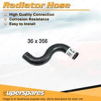 1 x Lower Radiator Hose 36mm x 356mm for Toyota Landcruiser Prado KDJ150R 3.0L