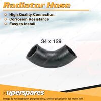 1 x Lower Radiator Hose 34 x 129mm for Holden Rodeo RA Colorado RC 2.4L 4 cyl