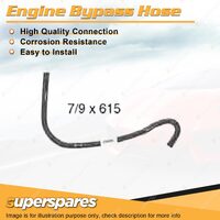 1 x Engine Bypass Hose 7/9mm x 615mm for HSV Grange WH WK GTS VY Maloo Senator